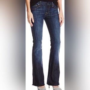 7 For All Mankind A-Pocket Bootcut Jeans Low Rise Size 25